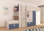 Maxim Multifunctioneel Stapelbed - 90x190 - Blauw