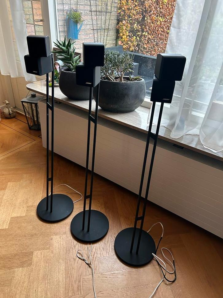 3 Bose speakersets (hoge tonen) op originele poten, Audio, Tv en Foto, Luidsprekers, Gebruikt, Front, Rear of Stereo speakers