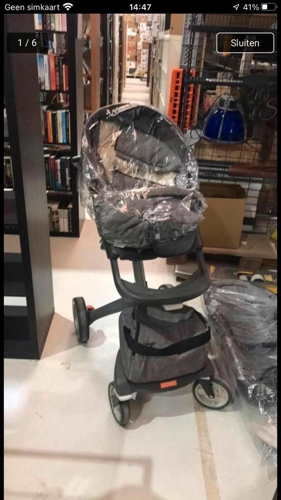 Stokke baby, peuter, kleuter wandelwagen/buggy., Kinderen en Baby's, Buggy's, Zo goed als nieuw, Ophalen of Verzenden