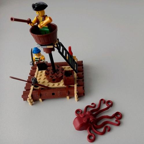 Lego Pirates Aanval van de reuzeinktvis (6240), Kinderen en Baby's, Speelgoed | Duplo en Lego, Zo goed als nieuw, Lego, Complete set
