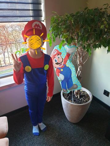 Mario verkleedkleding 120 cm beschikbaar voor biedingen