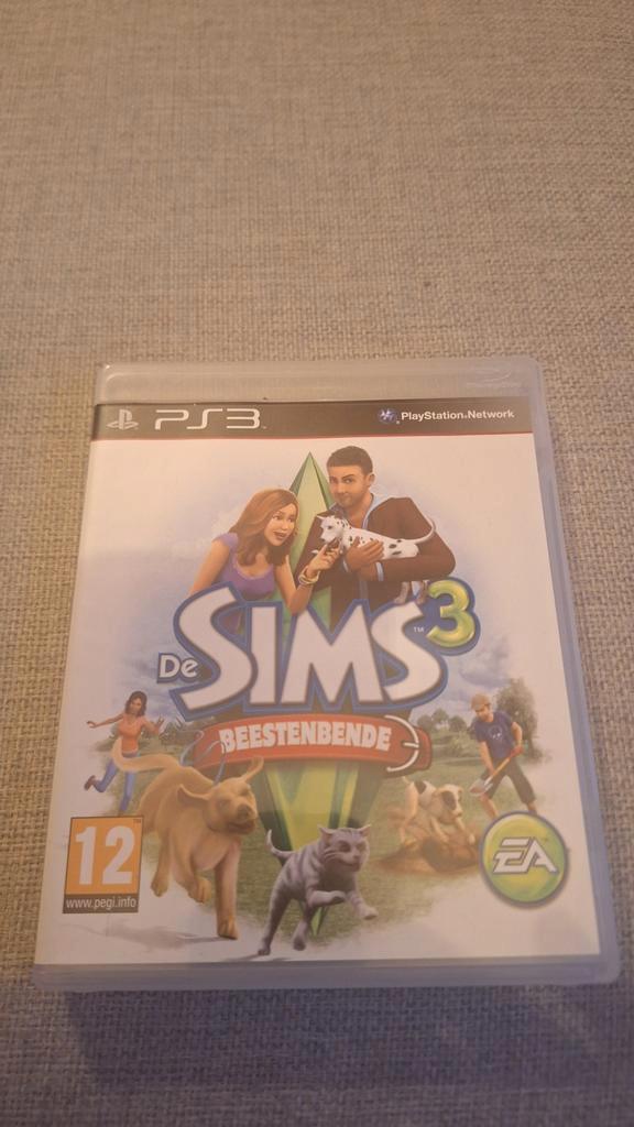 De Sims 3: Beestenbende - PS3, Spelcomputers en Games, Games | Sony PlayStation 3, Gebruikt, Simulatie, 1 speler, Vanaf 12 jaar