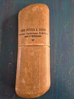 Zeer oude brillen koker Dirk Hutter& zoon, Verzamelen, Ophalen of Verzenden, Zo goed als nieuw