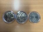 10 ECU Nederland penningen 1989, 1990 en 1992, Postzegels en Munten, Ophalen of Verzenden, Overige landen, Setje
