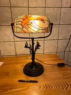 Tiffany glas bureaulamp bankierslamp vaste prijs 75 euro, Minder dan 50 cm, Glas, Ophalen of Verzenden, Zo goed als nieuw