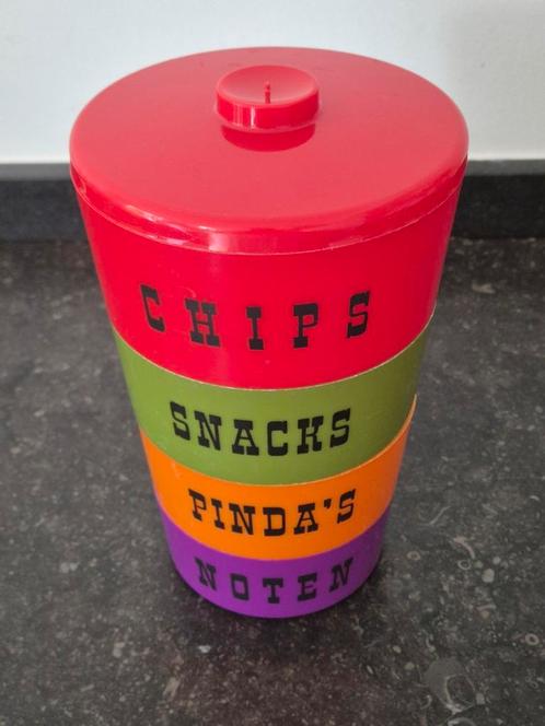 Vintage jaren 70 snacktoren, Verzamelen, Retro, Huis en Inrichting, Ophalen of Verzenden