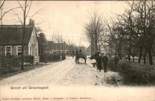 Grootegast -, Verzamelen, Ansichtkaarten | Nederland, Ongelopen, Groningen, Voor 1920, Ophalen of Verzenden