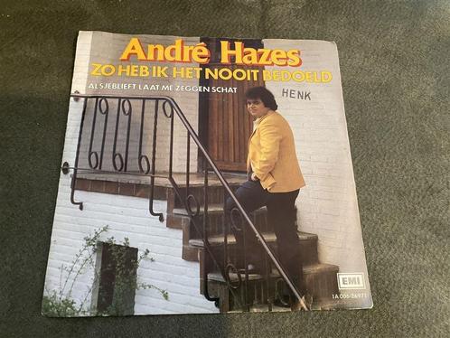 Andre Hazes zo heb ik het nooit bedoeld [690], Cd's en Dvd's, Vinyl Singles, Zo goed als nieuw, Nederlandstalig, Ophalen of Verzenden