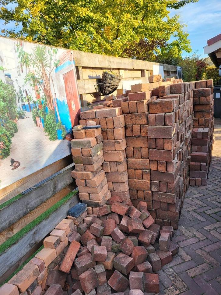 Metselstenen, Doe-het-zelf en Verbouw, Metselstenen, Gebruikt, Bakstenen, Ophalen