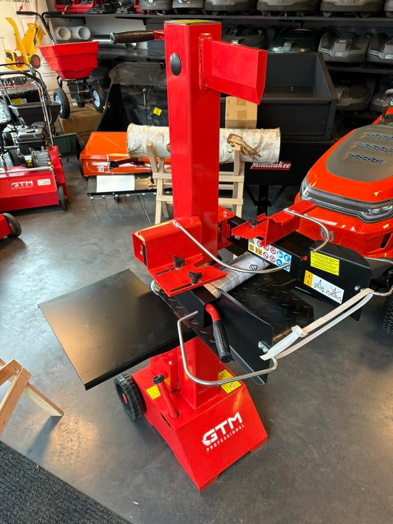 GTM GTL8000 Houtklover verticale Kloofmachine 8 ton showroom, Tuin en Terras, Kloofmachines, Nieuw, Staand, Elektrisch, Ophalen