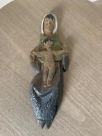 Gesigneerd keramisch beeld "Madonna met Kind" – Karel Gomes, Ophalen of Verzenden