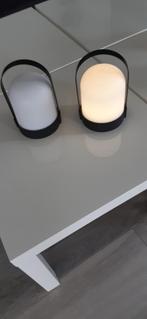 4 ZWARTMET WIT LAMPEN VAN INTRATUIN MOET WEG, Ophalen of Verzenden, Zo goed als nieuw