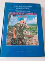 Boek korps Mariniers QPO sf Marine Cambodja vn, Ophalen of Verzenden