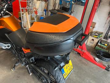 KTM Topkoffer 48L Oranje met drager beschikbaar voor biedingen