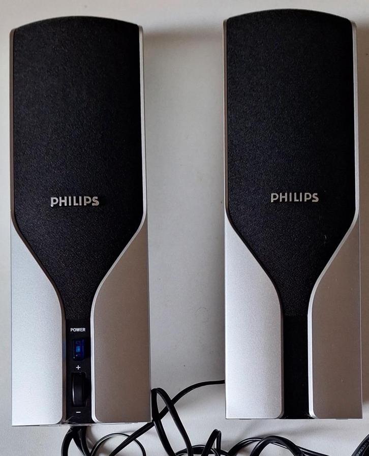 PC speakers - Philips SPA3200, Computers en Software, Pc speakers, Zo goed als nieuw, Audiokanaal 2.0, Ophalen