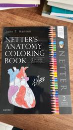 Netters anatomy coloring book 2e editie, Ophalen of Verzenden, Beta, Nieuw, HBO