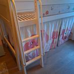 zgan life time halfhoogslaper lifetime bed, Ophalen, 85 tot 100 cm, Zo goed als nieuw, Lattenbodem