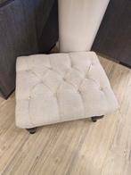 *OPRUIMING* 1 Landelijke Hocker Capiton 50x60 €194 NU €149, 50 tot 75 cm, Nieuw, Ophalen of Verzenden, Landelijke hocker capiton 50x60 cm