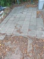Trottoirtegels 30x30, +/- 400 stuks, Ophalen, Gebruikt, Beton