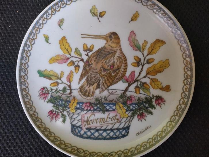 Ole Winther voor Hutschenreuther porseleinen bordje, Antiek en Kunst, Antiek | Wandborden en Tegels, Ophalen of Verzenden