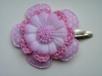 Haarspeld Daisy - roze beschikbaar voor biedingen