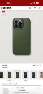 Originele ‘Nudient’ case: Pine green. Hoesje iPhone 13 Pro, Telecommunicatie, Mobiele telefoons | Hoesjes en Frontjes | Apple iPhone