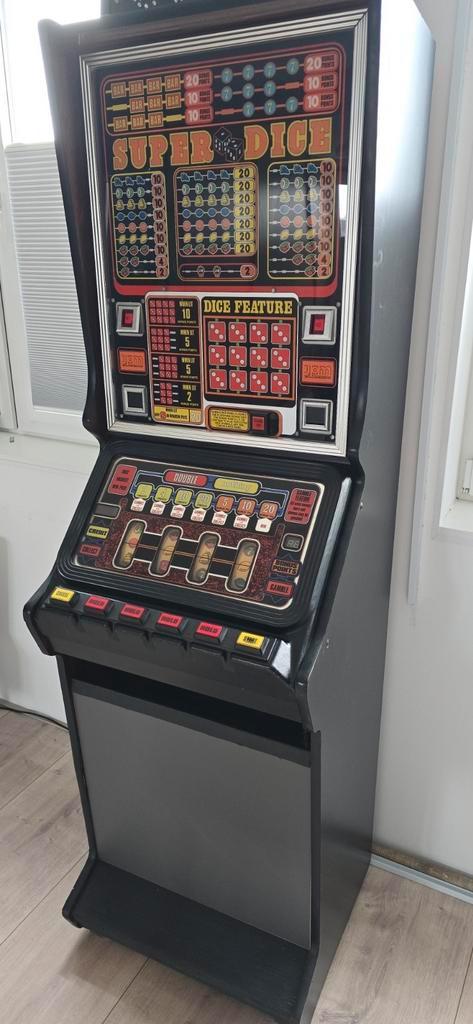 Super Dice fruitmachine 1980 JPM. Dobbelstenen Gokkast., Verzamelen, Automaten | Gokkasten en Fruitautomaten, Gebruikt, Ophalen