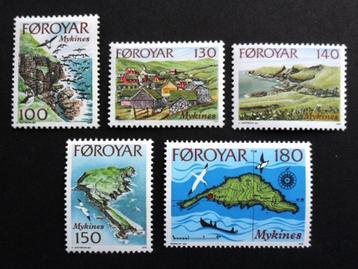 Denemarken Faeröer - serie eiland Mykines 1978 luxe postfris beschikbaar voor biedingen