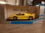 ferrari f50 1995 minichamps, Ophalen of Verzenden, Zo goed als nieuw, Auto, MiniChamps