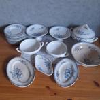Antiek kinderservies delen Petrus Regout decor Meibloem, Ophalen of Verzenden