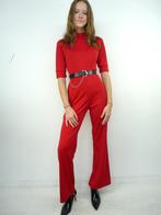*Abfab Vintage Rode Jumpsuit 34*, Kleding | Dames, Ophalen of Verzenden, Zo goed als nieuw, Maat 34 (XS) of kleiner, Rood