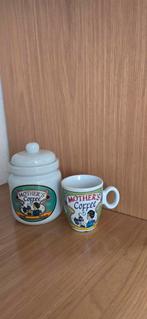 Lifver Always reliable mother's coffee pot en kopje (mug), Ophalen of Verzenden, Zo goed als nieuw, Kop en/of schotel