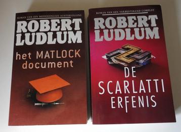 thrillers 5 boeken Robert Ludlum beschikbaar voor biedingen