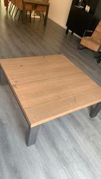Salontaffel steigerhout 117x117x46 (lxbxh), Gebruikt, Vierkant, Minder dan 50 cm, Overige houtsoorten