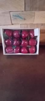Decoratieve Appels in Doos kerst, Ophalen of Verzenden, Zo goed als nieuw