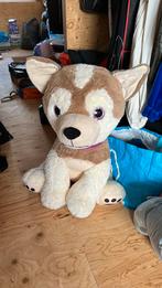 Grote knuffel husky, Ophalen of Verzenden, Zo goed als nieuw, Overige typen
