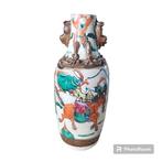 Japanse Warrior Crackle War vaas, Overige kleuren, ., Aardewerk of Porselein, Ophalen of Verzenden
