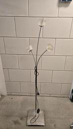 Vloerlamp bloem, Huis en Inrichting, Lampen | Vloerlampen, Ophalen, Zo goed als nieuw, Glas, 100 tot 150 cm