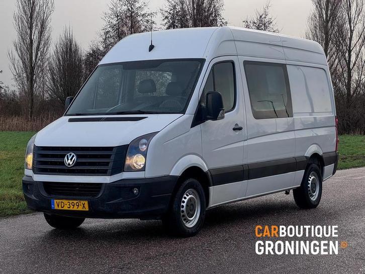 Volkswagen Crafter Bestel 50 2.0 TDI L2H2 DC | AIRCO | CRUIS, Auto's, Bestelauto's, Bedrijf, Te koop, ABS, Airconditioning, Alarm