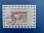 Postzegel Belgie 1967  FDC Posterijen Blok 23-08, Postzegels en Munten, Verzenden, Gestempeld, Frankeerzegel