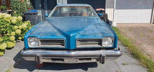 Pontiac Le mans 2 deurs hardtop coupe v8 belg, Auto's, Pontiac, Particulier, Benzine, Coupé, Automaat, Blauw, Bruin, Leder, Achterwielaandrijving