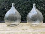 2 gistflessen van 20 liter, Huis en Inrichting, Minder dan 50 cm, Glas, Gebruikt, Ophalen