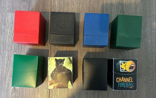 Diverse deckboxen (100+ kaarten), Hobby en Vrije tijd, Verzamelkaartspellen | Magic the Gathering, Zo goed als nieuw, Overige typen
