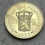 “GOUDEN” Tientje 1933 WILHELMINA, Postzegels en Munten, Munten | Nederland, Ophalen of Verzenden, Koningin Wilhelmina