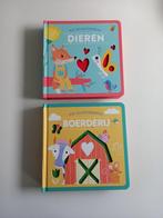 Mijn Voelwoordenboek Dieren + Mijn Voelwoordenboek Boerderij, Ophalen of Verzenden, Nieuw, Uitklap-, Voel- of Ontdekboek