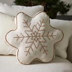 Rivièra Maison Wonderful Christmas Snowflakes Box Pillow, Diversen, Kerst, Ophalen of Verzenden, Nieuw