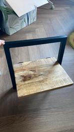 Mango hout metalen wandplank, Huis en Inrichting, Woonaccessoires | Wandplanken en Boekenplanken, Ophalen of Verzenden, Zo goed als nieuw