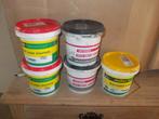 Te koop 5 emmers  kleurstof voor mortel of andere doelen, Doe-het-zelf en Verbouw, Metselstenen, Ophalen of Verzenden, Zo goed als nieuw