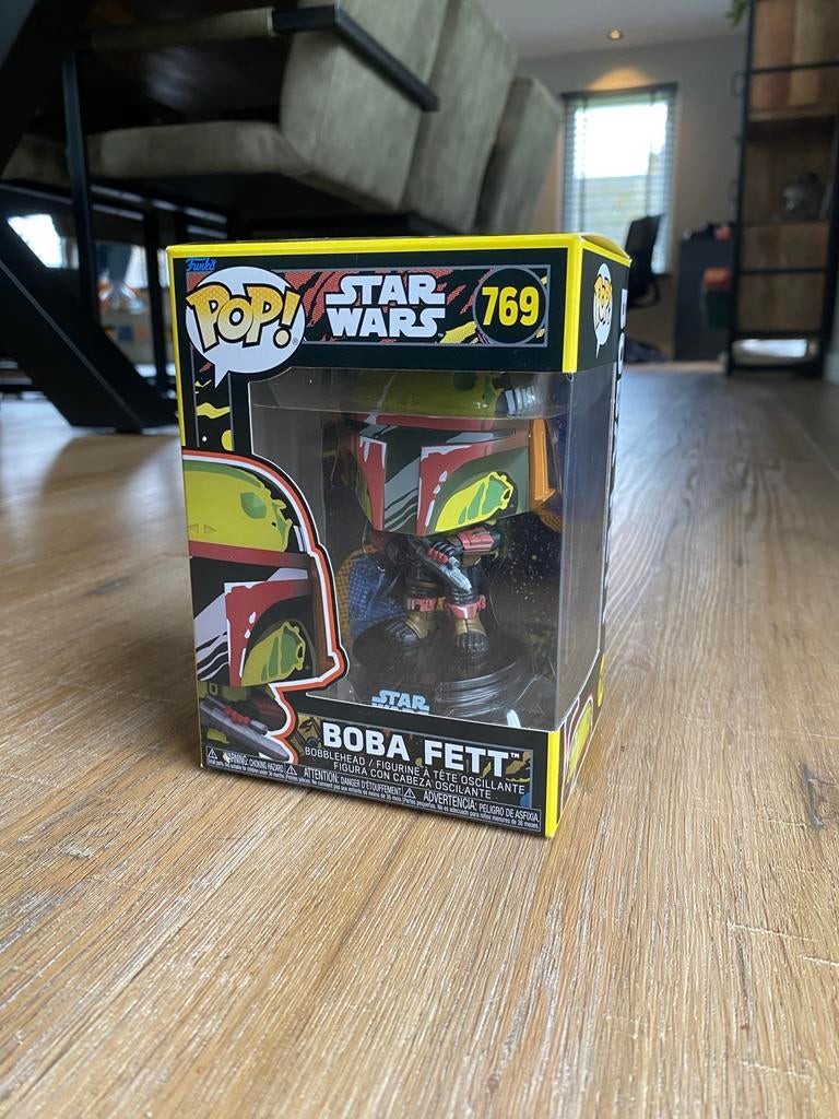 Funko Pop Star Wars 769 Boba Fett, Ophalen of Verzenden, Zo goed als nieuw