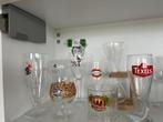 8 Bierglazen, Ophalen of Verzenden, Gebruikt, Glas of Glazen, Overige merken